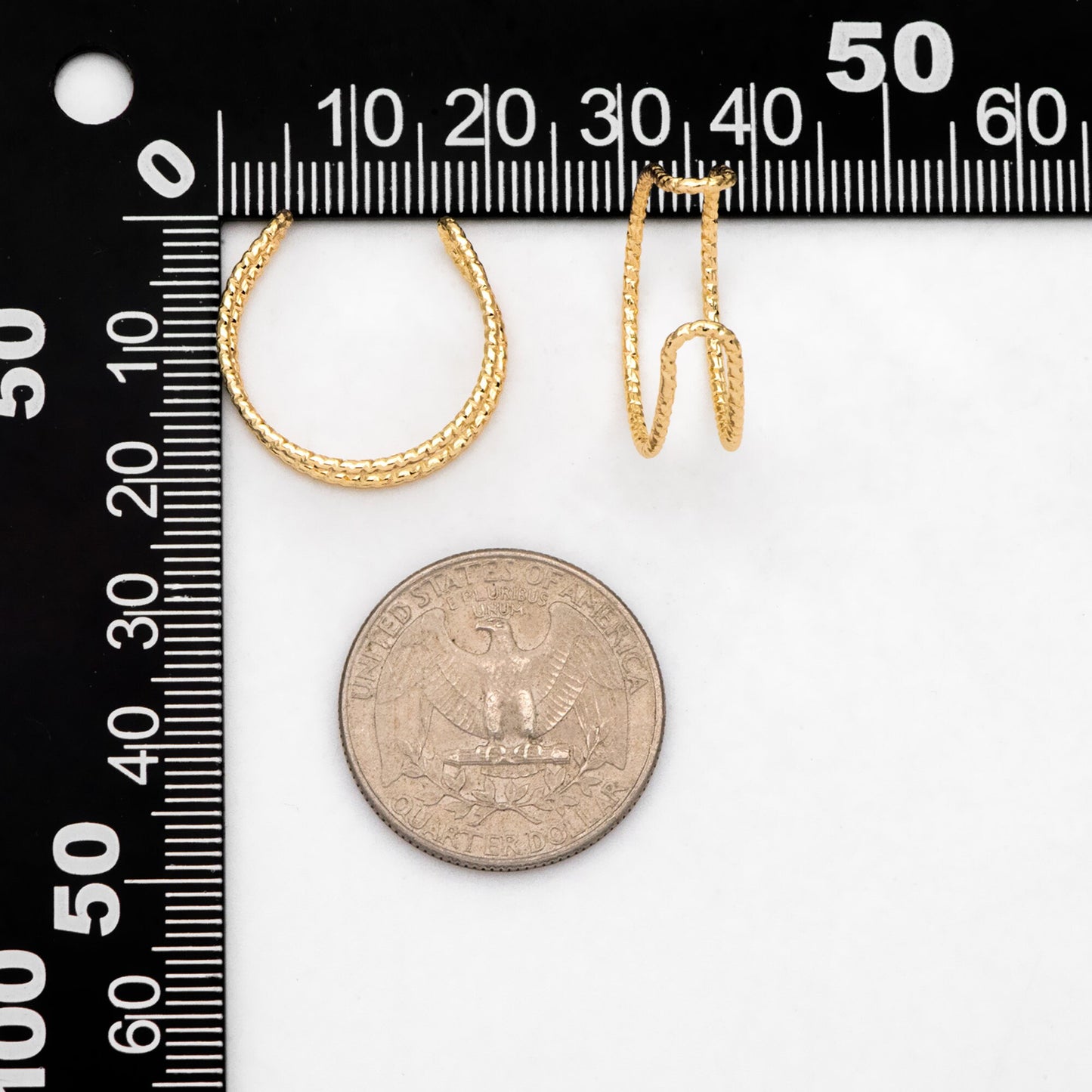 4pcs Double Band Gold/ Silver Ring, Adjustable Ring, Minimalist Ring, Stacking Ring, Wire Open Ring (#GB-3079)