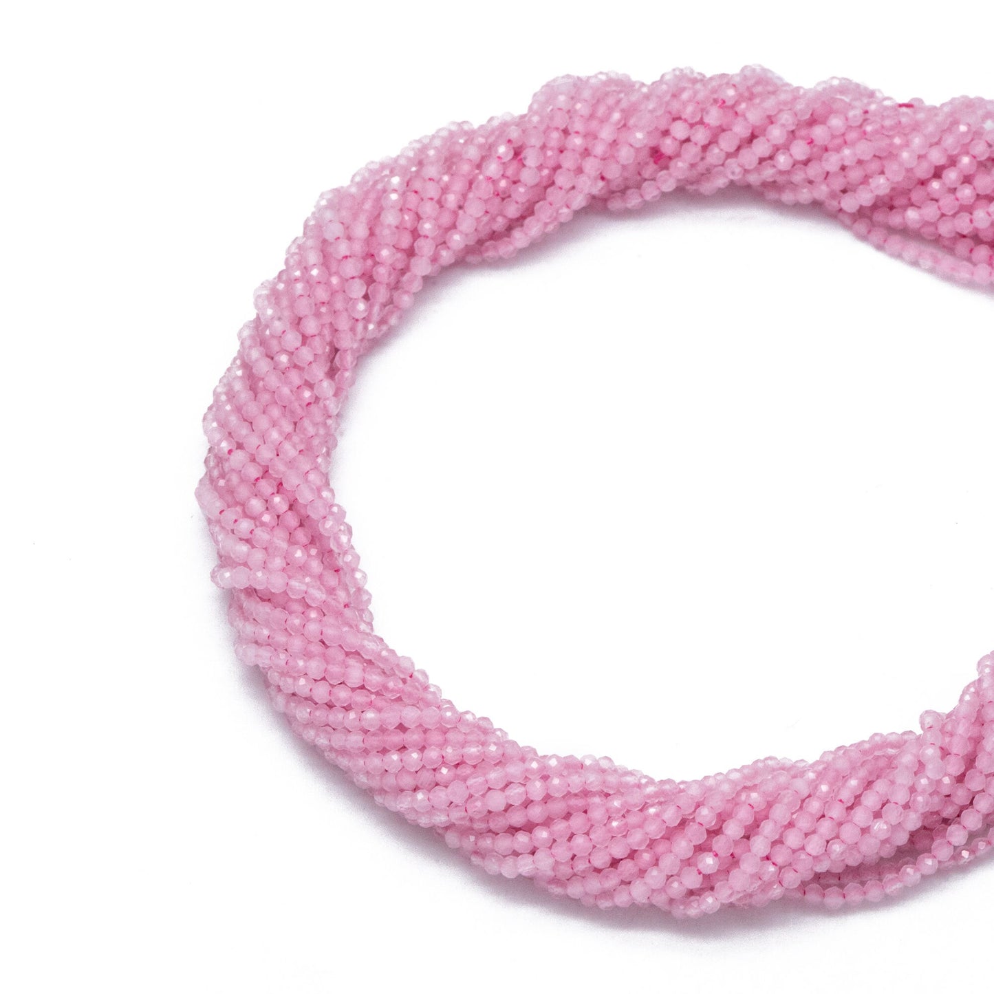 2mm-2.5mm faceted Colorful Micro Cat Eye Glass Beads, Small Faced beads, Bracelet Necklace DIY, Full 15 Inch Strands (TR-012)