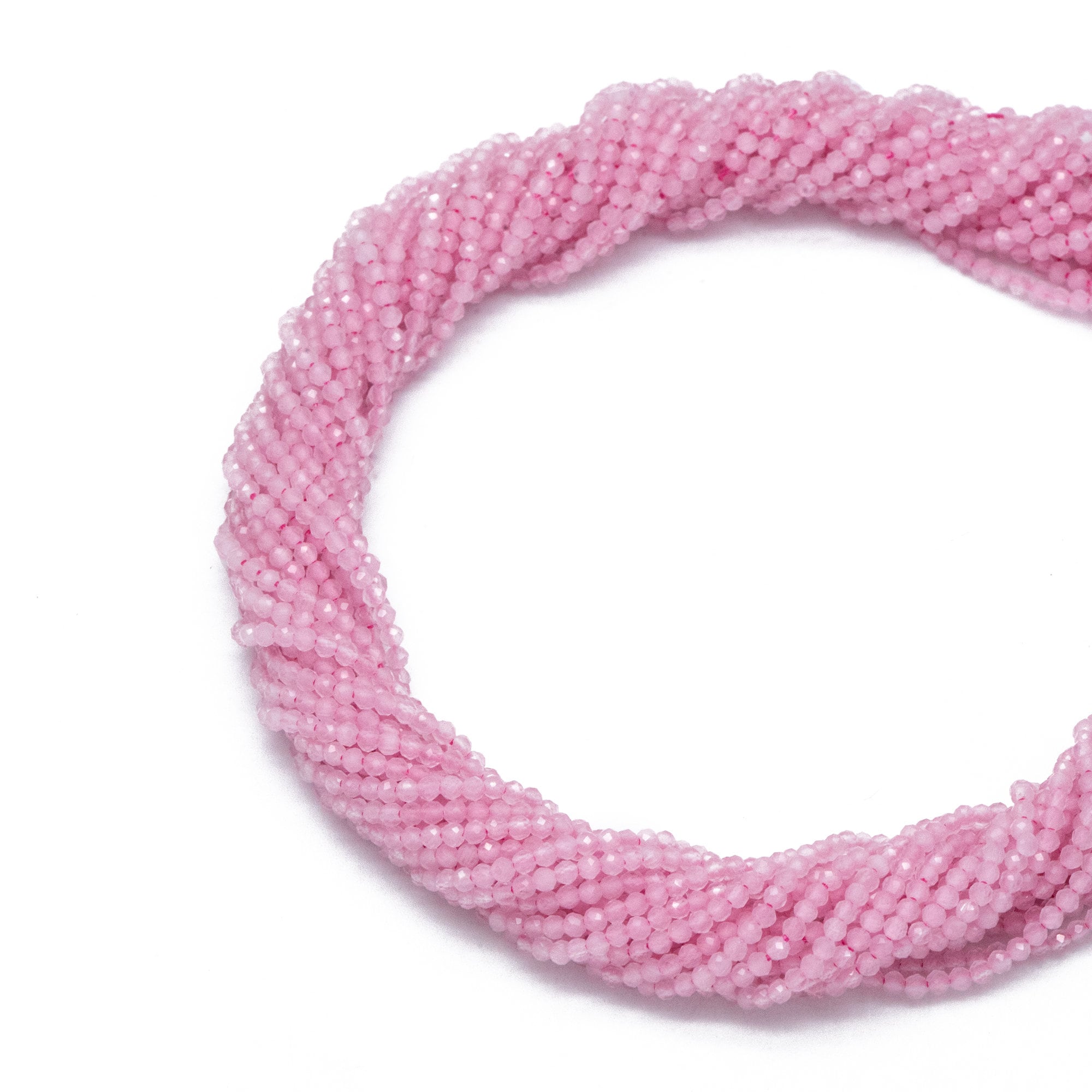 2mm-2.5mm faceted Colorful Micro Cat Eye Glass Beads, Small Faced beads, Bracelet Necklace DIY, Full 15 Inch Strands (TR-012)