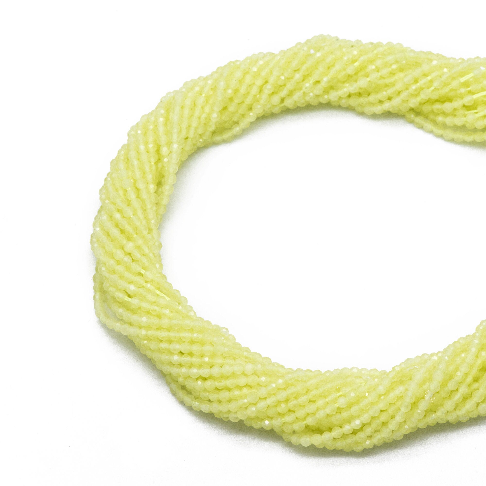 2mm-2.5mm faceted Colorful Micro Cat Eye Glass Beads, Small Faced beads, Bracelet Necklace DIY, Full 15 Inch Strands (TR-012)