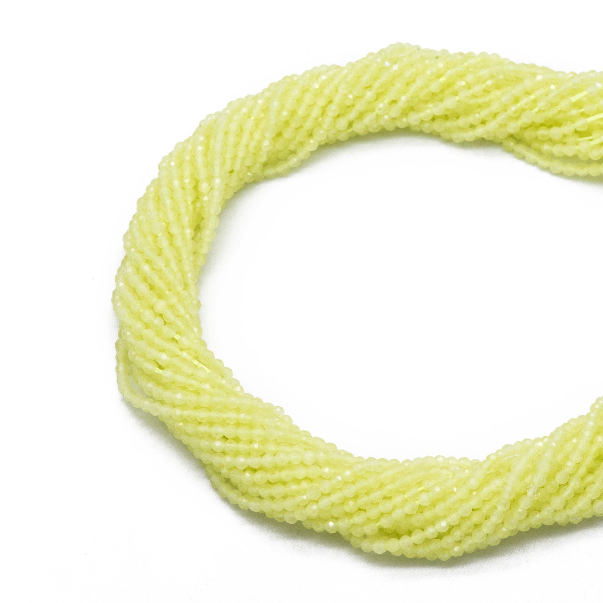 2mm-2.5mm faceted Colorful Micro Cat Eye Glass Beads, Small Faced beads, Bracelet Necklace DIY, Full 15 Inch Strands (TR-012)