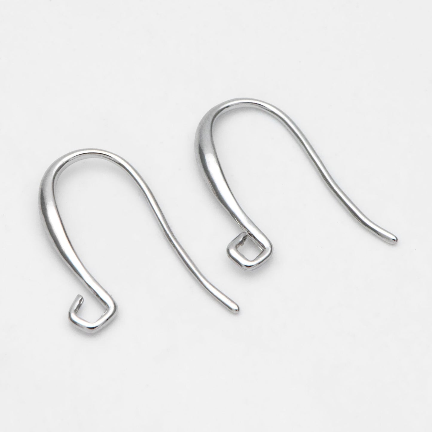 10pcs Gold/ Silver Ear Hooks, Ear Wires, French Hook Earrings, Simple Earrings, Earrings Findings (GB-3151)