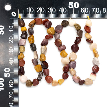 Natural Gemstone Pebble Nugget Beads, Smooth Oval Quartz Stone Beads 6-8mm, Wholesale Gemstone Beads (TR-061)/ Full strand