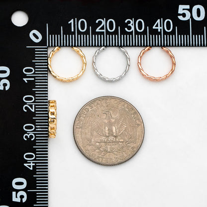 10pcs Gold/ Silver/ Rose Gold Ear Cuff, Cartilage Ear Cuff, Gold/ Rhodium Plated Ear Cuff, Chain Ear Cuff, Cartilage Earrings (GB-2826-C)