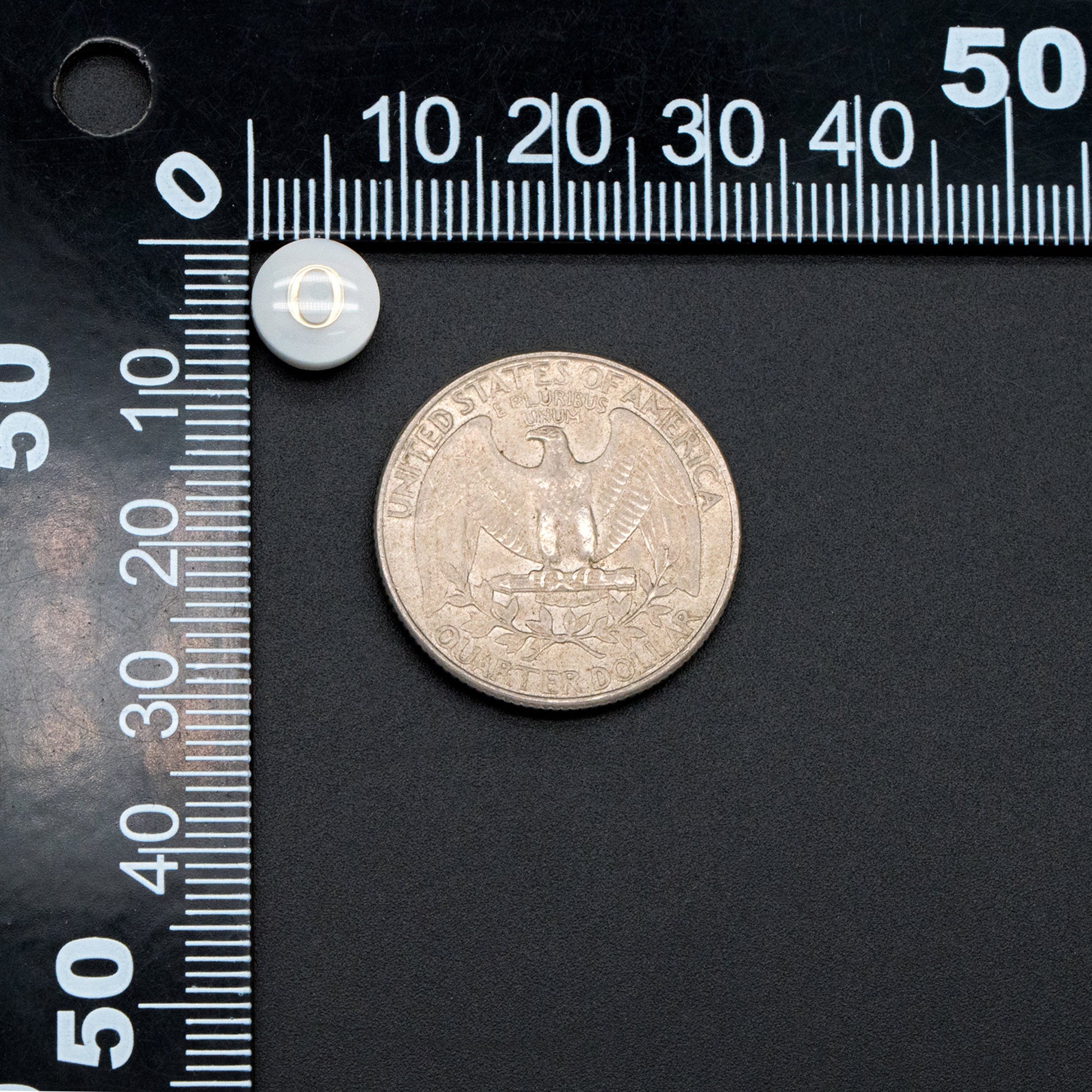 8mm Shell Alphabet Beads, English Letter Beads, Round Coin Letter Charms, Personalized Initial Charms, You Choose Letter (V1404)