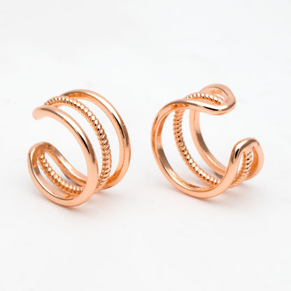10pcs Gold/ Silver/ Rose Gold Ear Cuff, Cartilage Ear Cuff, Gold Plated Ear Cuff, Cartilage Earrings (GB-2121-B)