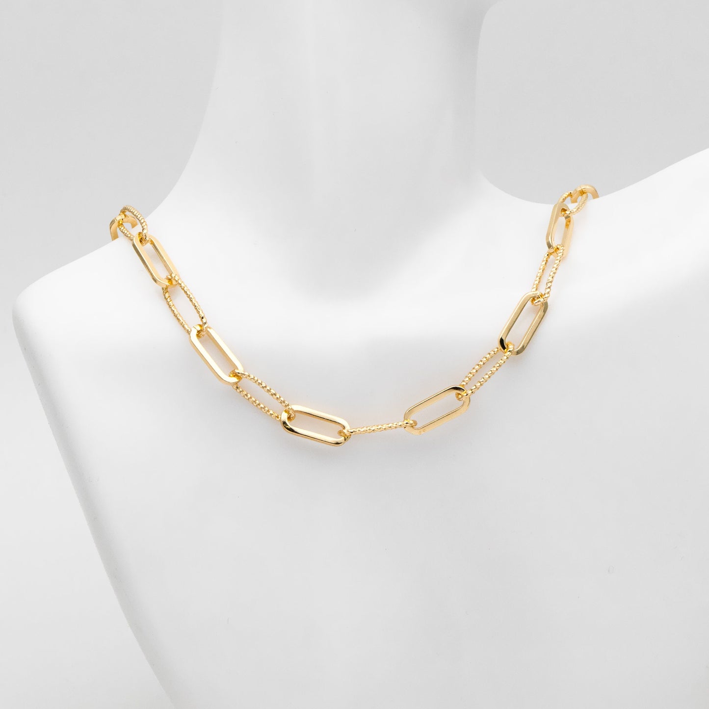 Gold/ Rhodium plated Brass Chains, Oval Link Chain 5.5mm, Wholesale Chain, Jewelry Supply (#LK-409)/ 1 Meter=3.3 ft