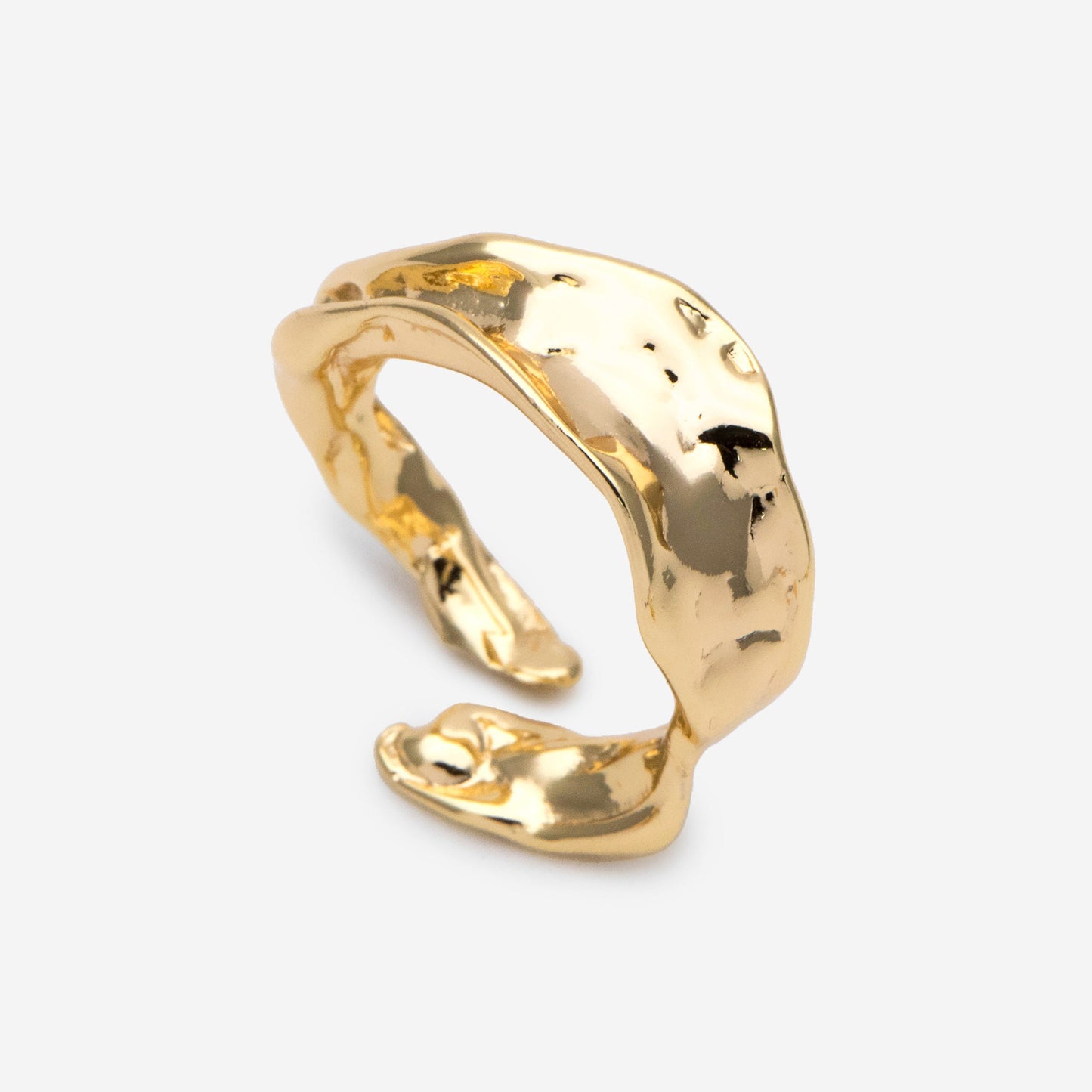 4pcs Gold/ Silver Irregular Finger Ring, Everyday Ring, Modern Style Ring, Fashion Rings (#JZ-031-C)