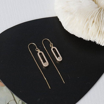 4pcs CZ Pave Gold Oval Charms, Jewelry Making, Diy Material, Jewelry Supplies (GB-2017)