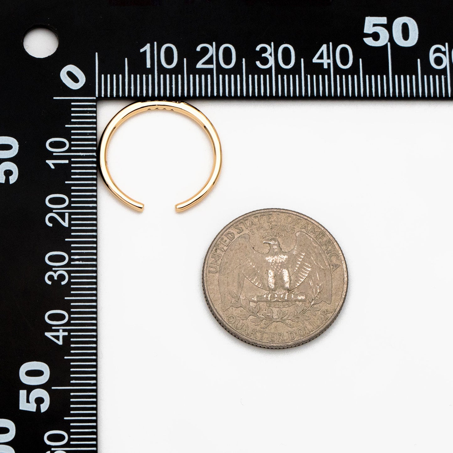 4pcs CZ Pave Minimalist Ring, Dainty Gold/ Silver Ring, Thin Ring, Stackable Ring (#GB-3663)