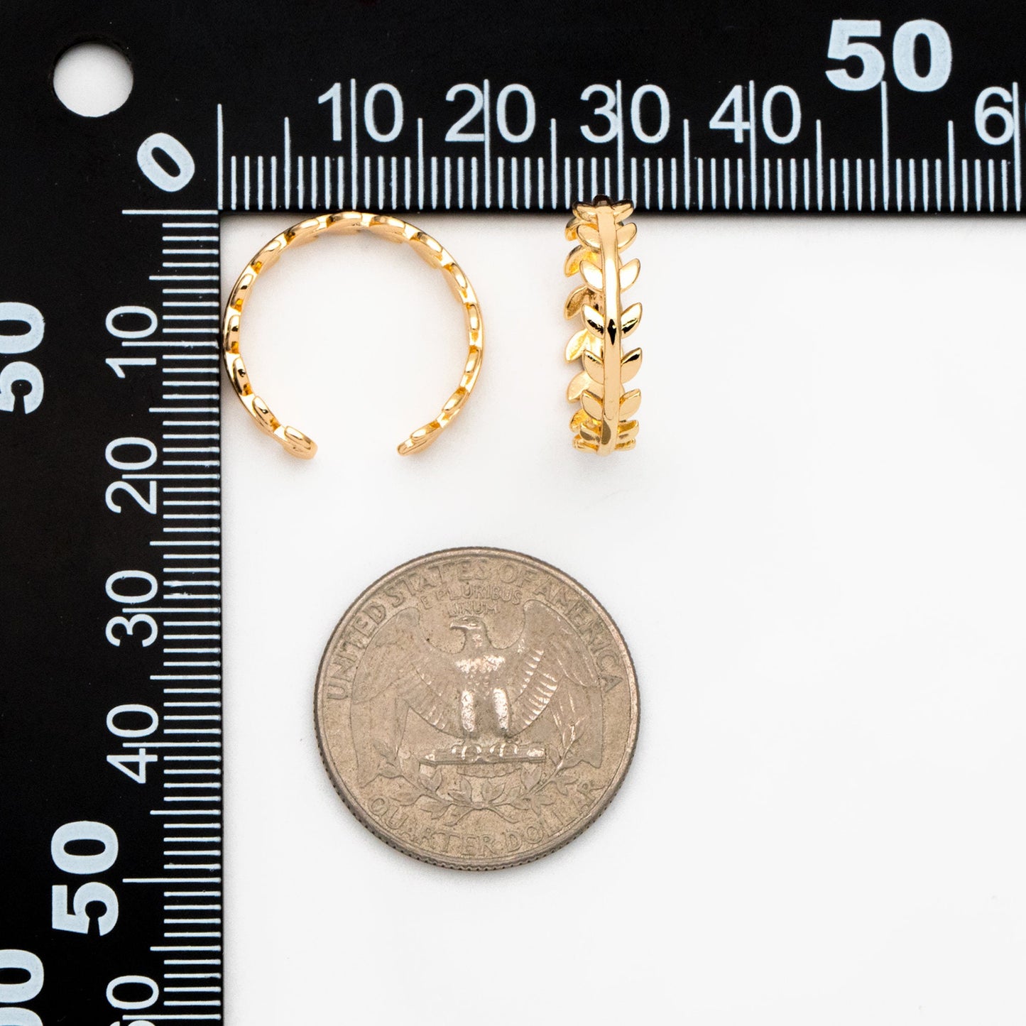 4pcs Gold/ Silver Leaf Finger Ring, Everyday Ring, Modern Style Ring, Fashion Rings, Dainty Rings (#GB-3609)