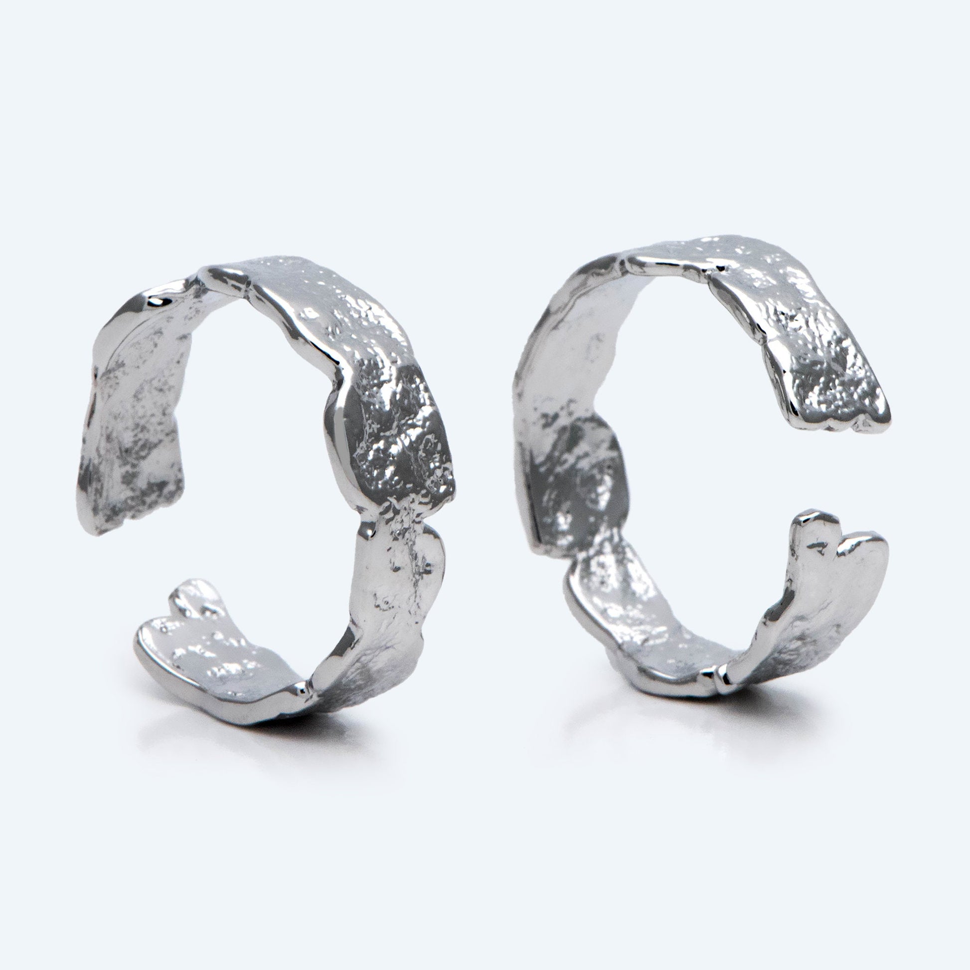 4pcs Hammered Gold Finger Ring, Everyday Ring, Modern Style Ring, Fashion Rings, Dainty Rings (#JZ-030-B)