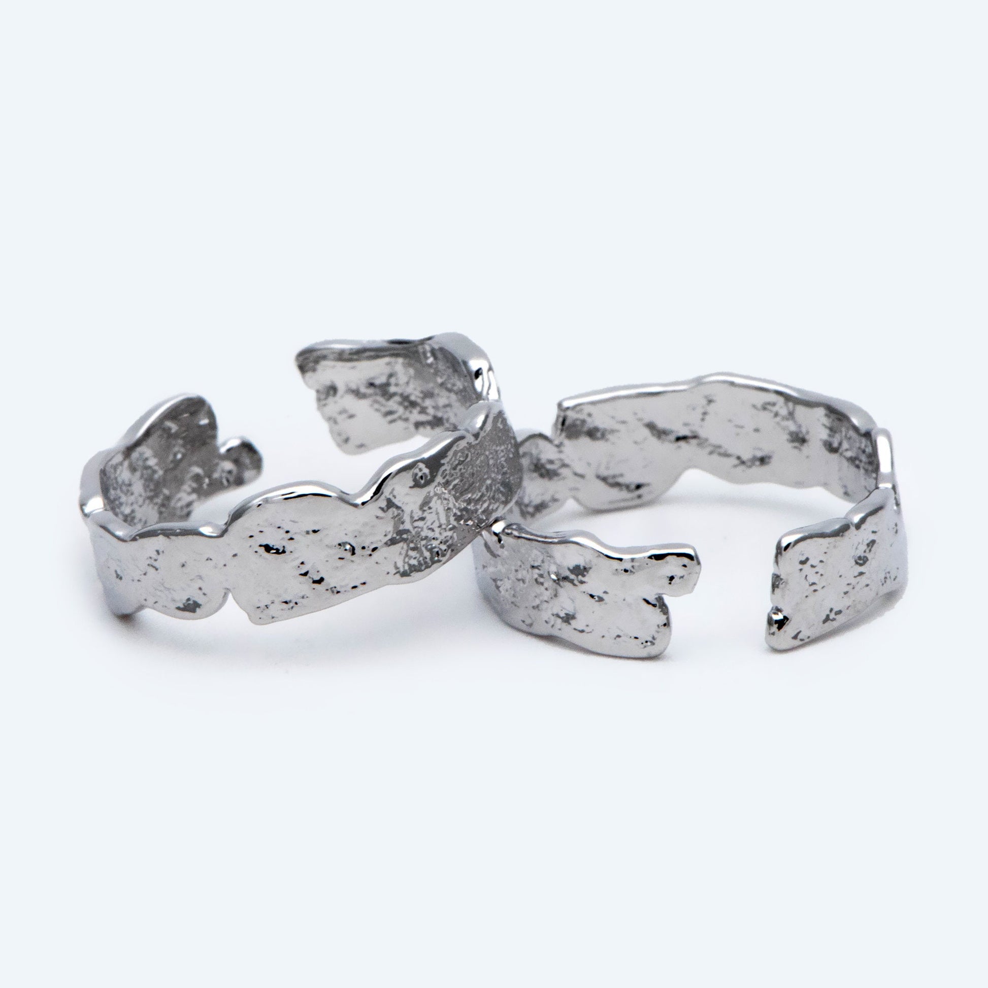 4pcs Hammered Gold Finger Ring, Everyday Ring, Modern Style Ring, Fashion Rings, Dainty Rings (#JZ-030-B)