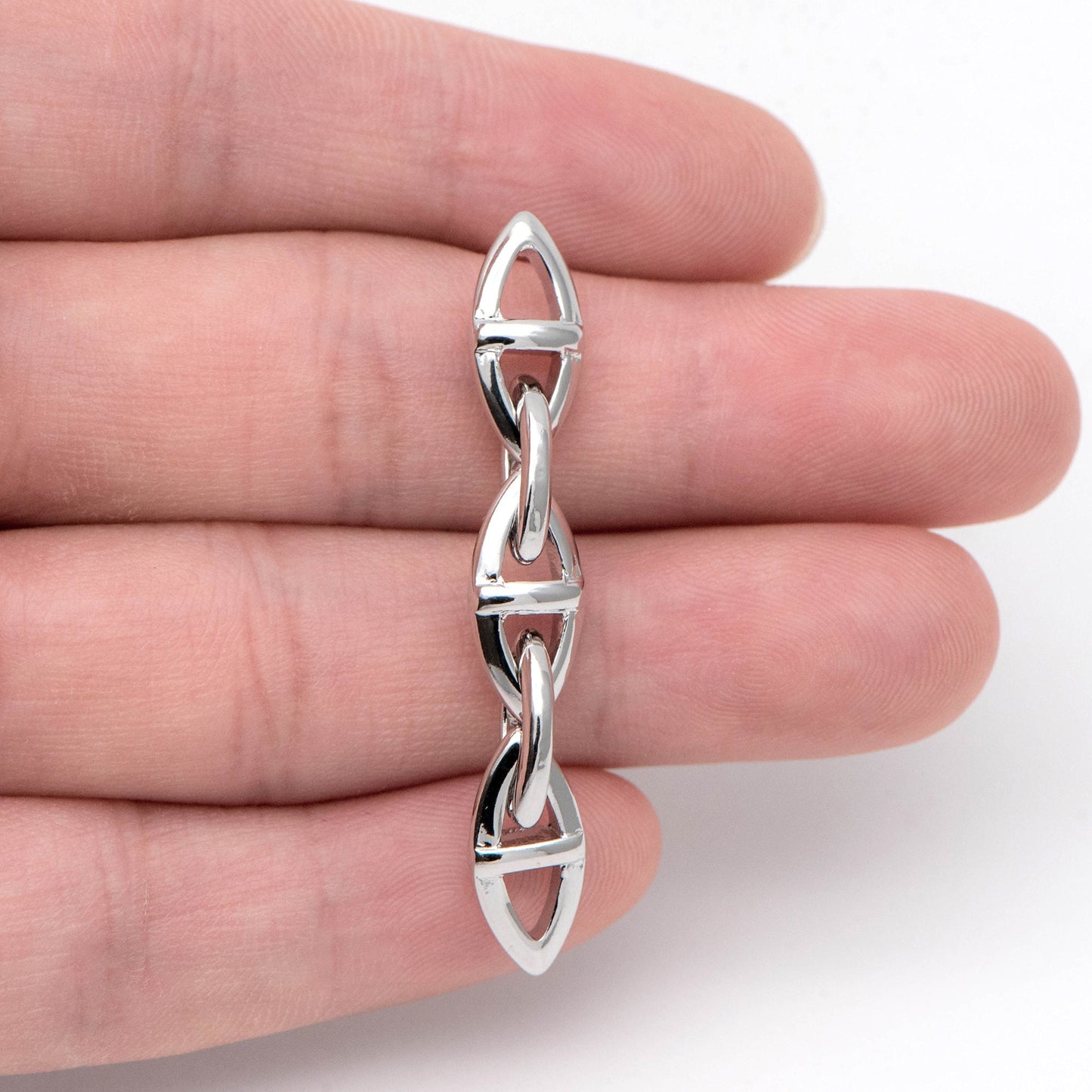 10pcs Link Earrings, Chain Studs, Chunky Chain,Long Chain Earrings, Dangling Earrings, Simple Long Earrings, Stud Chain (GB-1840)