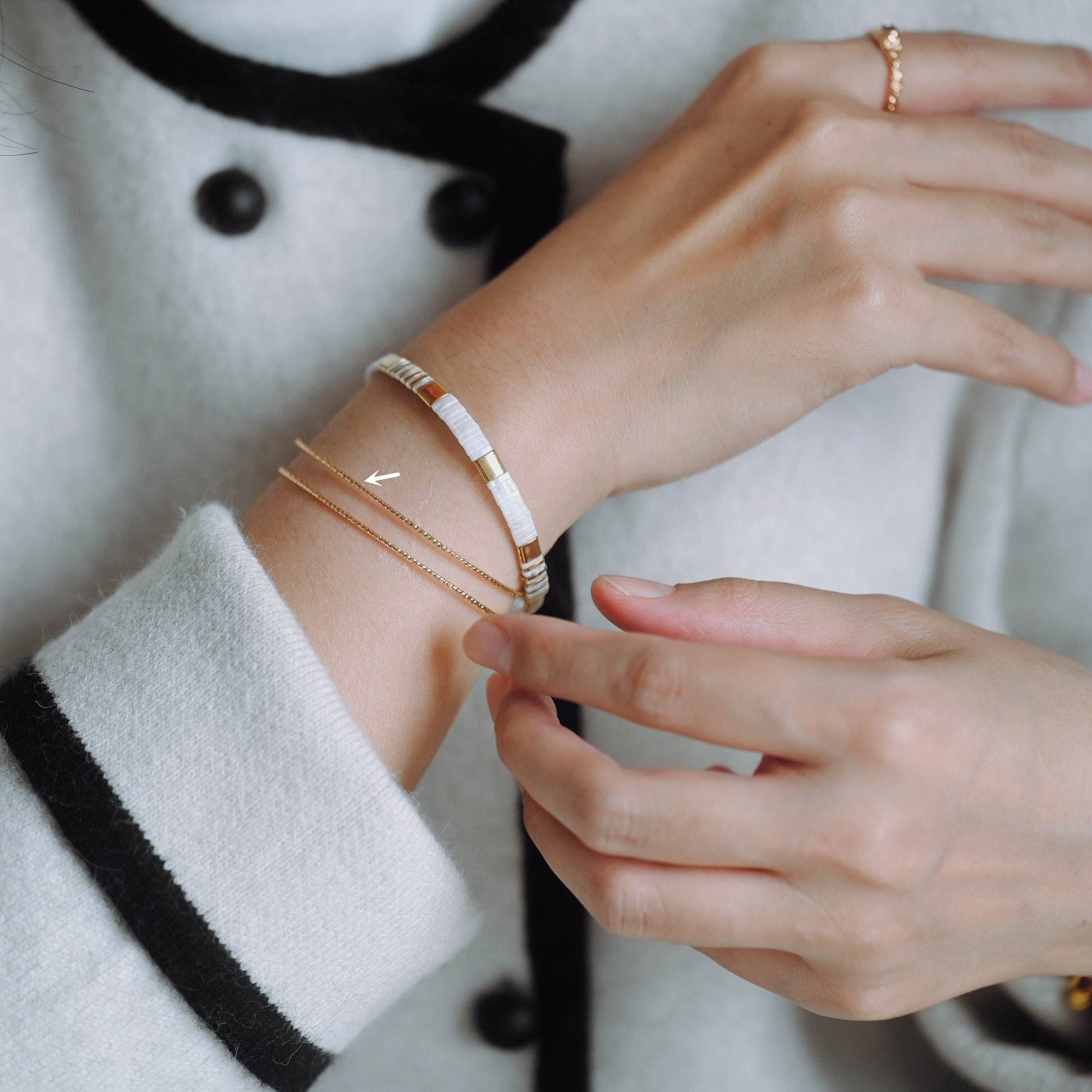 4pcs Gold/ Silver Two Bangle Bracelet Base, Brass Expandable Bangle Wire, Wire Wrapping Bracelet Supply Findings (#GB-1385)