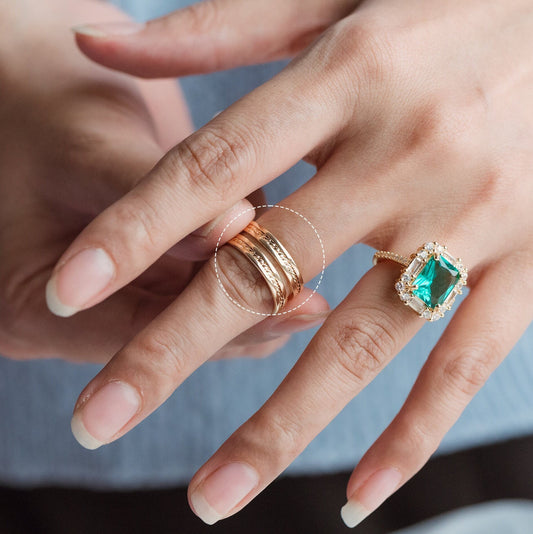 4pcs Gold Finger Ring, Everyday Ring, Modern Style Ring, Fashion Rings, Dainty Rings, Adjustable Ring (#GB-2847)