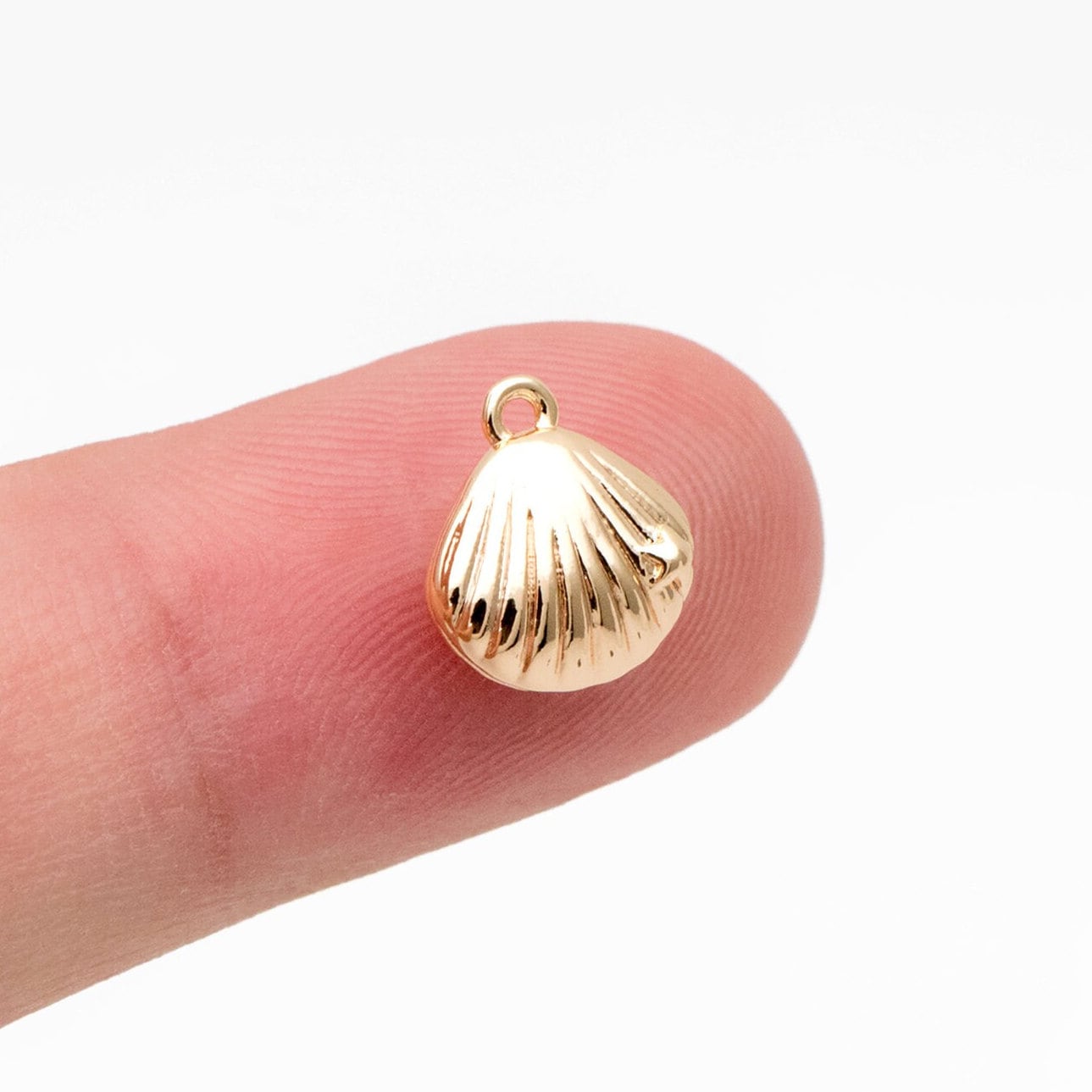 10pcs Gold/ Silver Tiny Marine Animal Charm, Gold/ Rhodium plated Brass Ocean Charm, Earring Charm, DIY Supplies Wholesale (GB-3778)