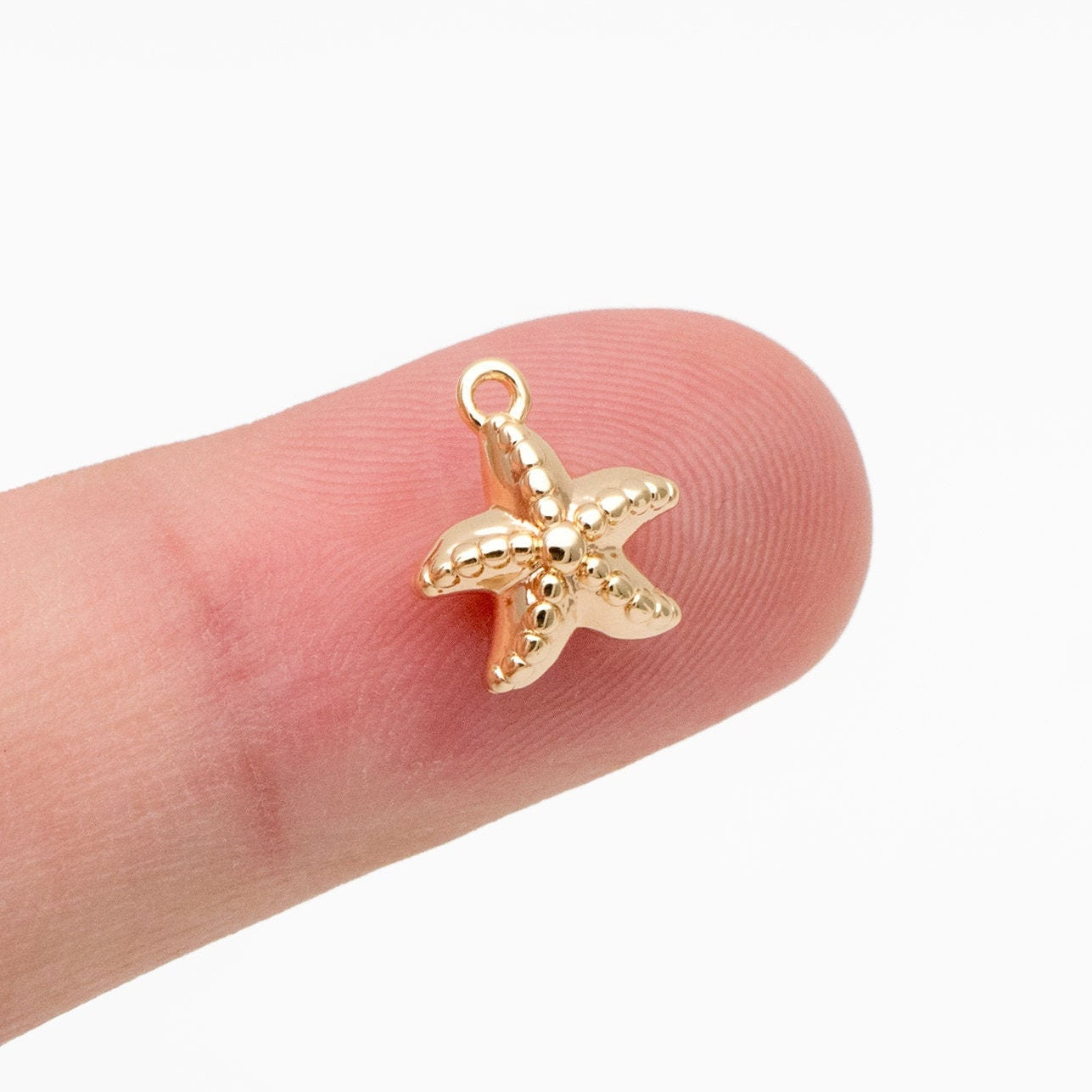 10pcs Gold/ Silver Tiny Marine Animal Charm, Gold/ Rhodium plated Brass Ocean Charm, Earring Charm, DIY Supplies Wholesale (GB-3778)