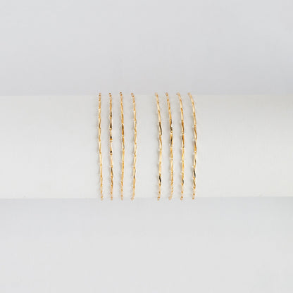 Gold plated Brass Bar Chain 1.2/ 1.3mm Thin, Color Not Easily Tarnish, Lead Nickel Free (#LK-167)/ 1 Meter=3.3 ft