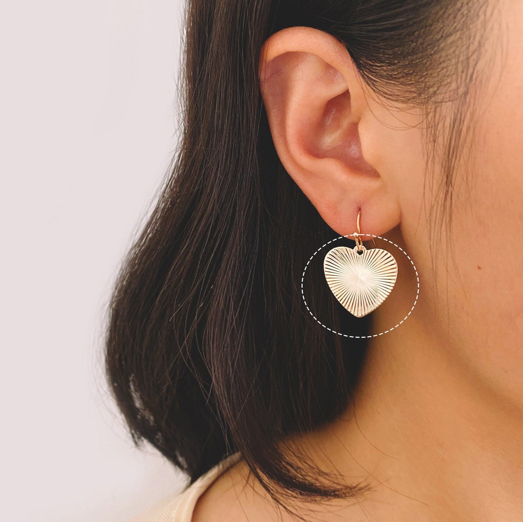 10pcs Gold Heart Charm Pendants, Earring Findings, Jewelry Making, Diy Material, Jewelry Supplies (GB-2151)