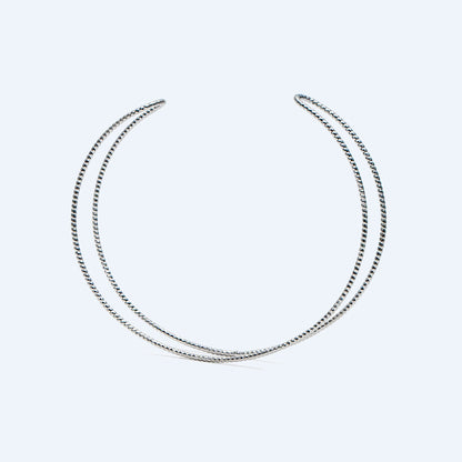 4pcs Gold/ Silver Two Bangle Bracelet Base, Brass Expandable Bangle Wire, Wire Wrapping Bracelet Supply Findings (#GB-1385)