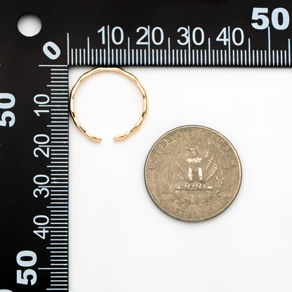 4pcs Gold/ Silver Wave Ring, Finger Ring, Everyday Ring, Modern Style Ring, Fashion Rings, Dainty Rings (#GB-4166)