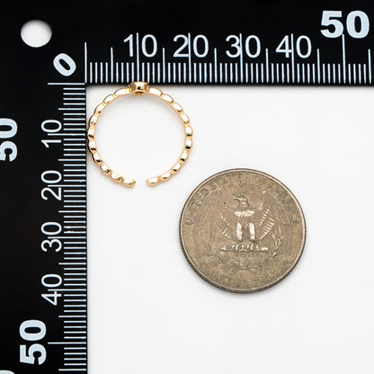 4pcs CZ Pave Gold/ Silver Teardrop Ring, Dainty Ring, Thin Ring, Everyday Ring (#GB-4171)