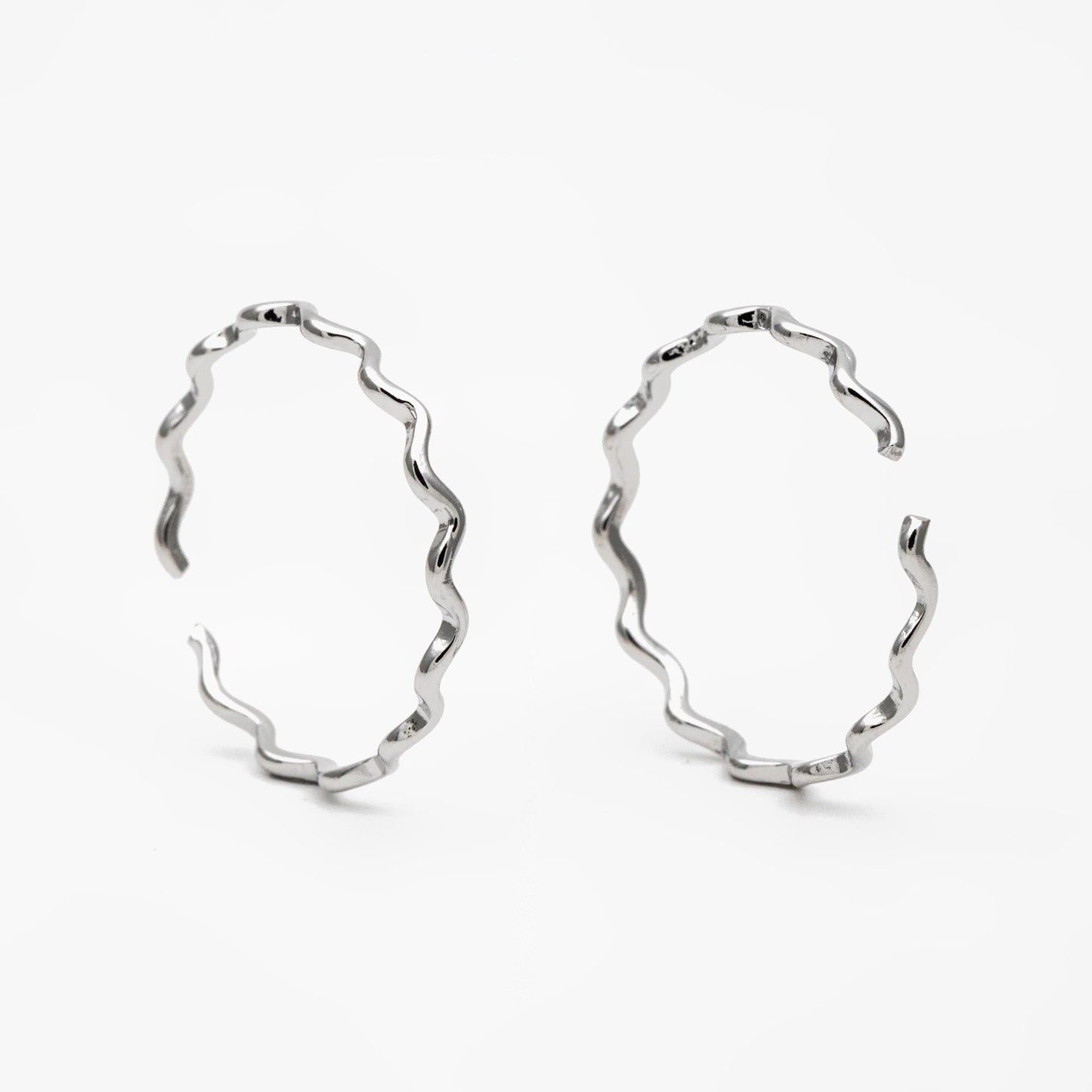 4pcs Gold/ Silver Wave Ring, Finger Ring, Everyday Ring, Modern Style Ring, Fashion Rings, Dainty Rings (#GB-4180)