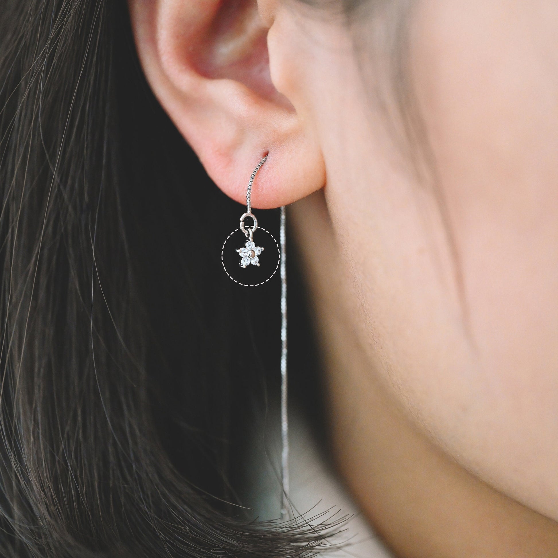 10pcs CZ Pave Gold Tiny Flower Charms, Flower Pendant, Jewelry Making, DIY Material, Crafts Supplies (GB-1762-A)