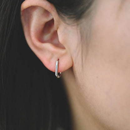 10pcs Gold/ Silver tone Oval Leverback Ear Hooks 14x10mm, Gold/ Rhodium plated on Brass, Earring Hoop Components (GB-1656)