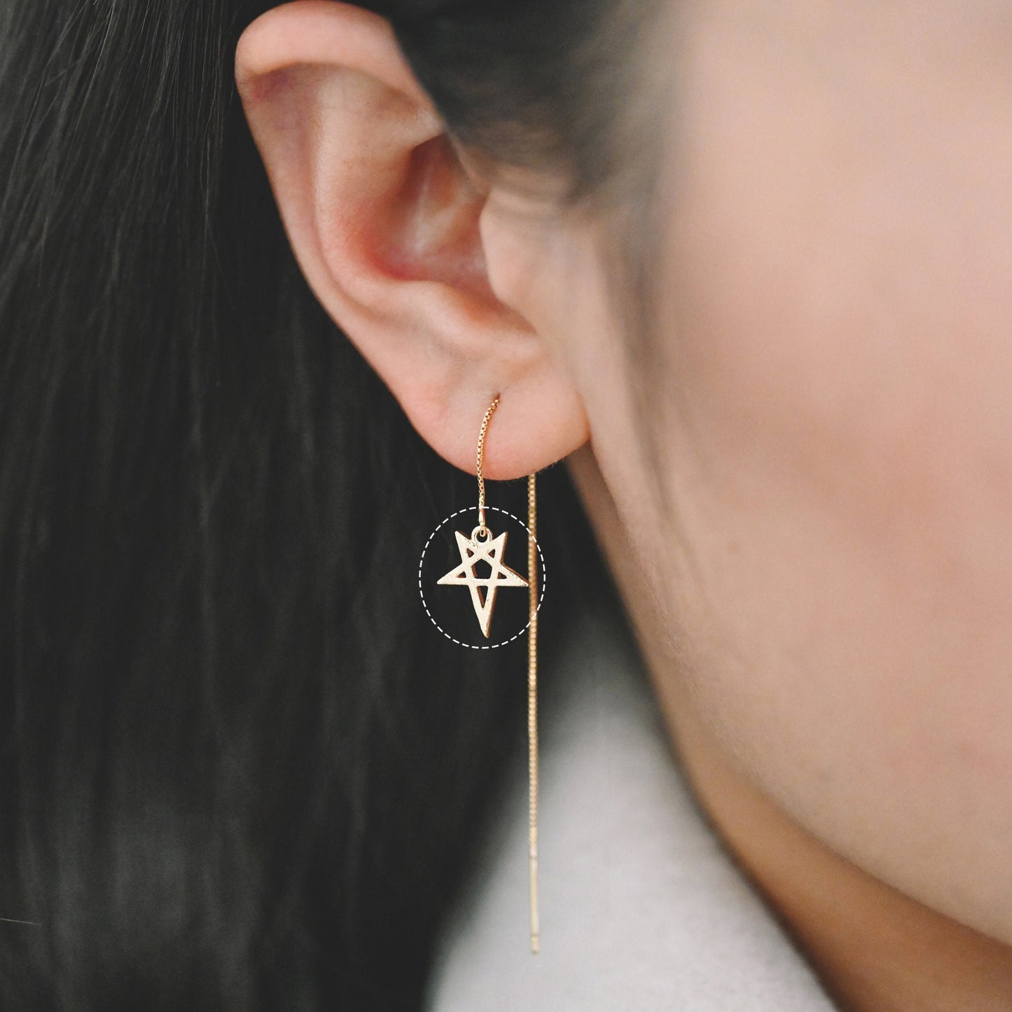 10pcs Gold Star Charms 12.5mm, Gold plated Brass Geometric Pendants, Lead Nickel Free (GB-922)