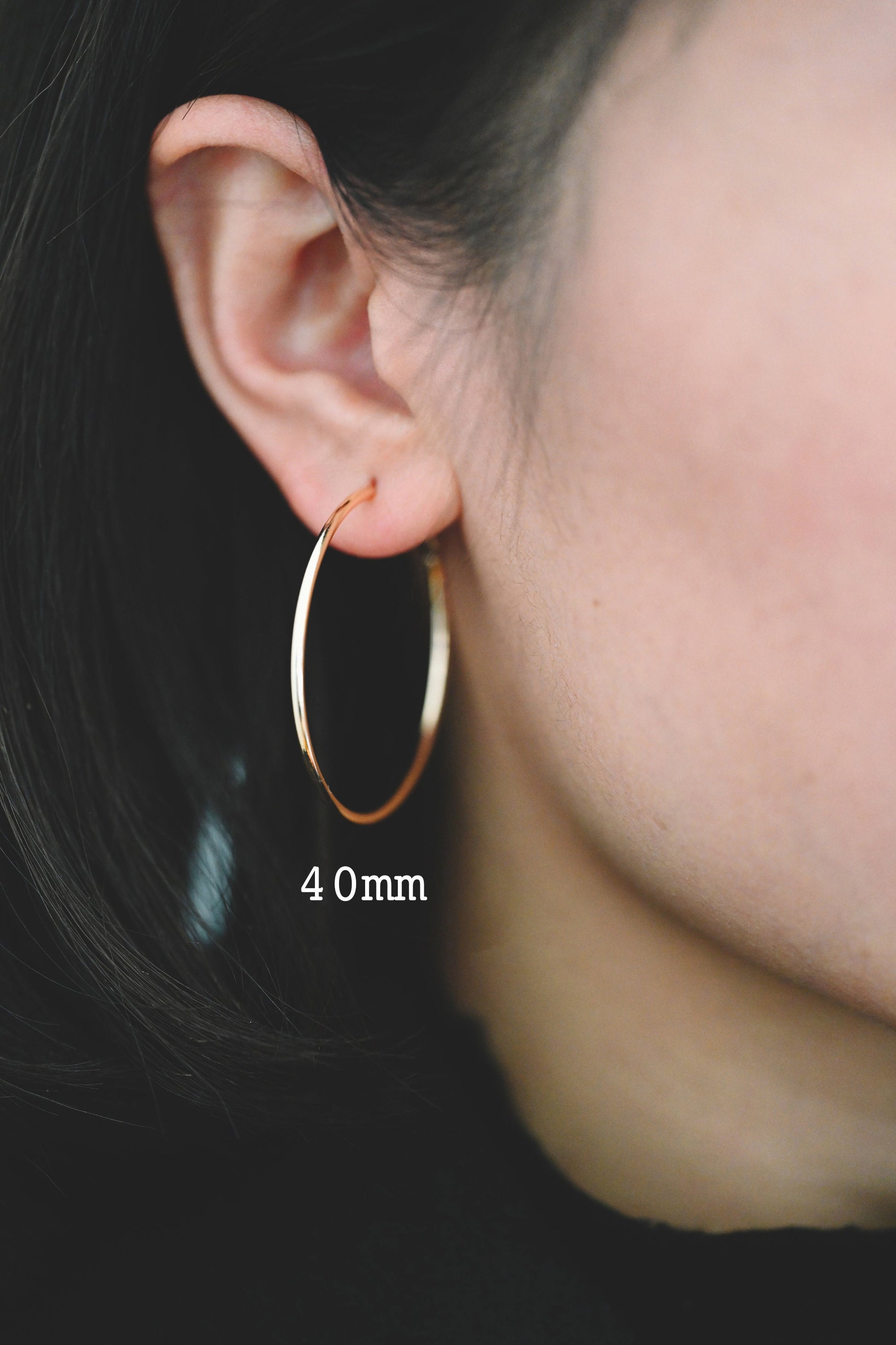 10pcs Gold/ Silver Tone Round Leverback Ear Hooks 20/ 25/ 30/ 40mm, 18K Gold/ Rhodium plated Brass, Earring Hoop Components (GB-605)