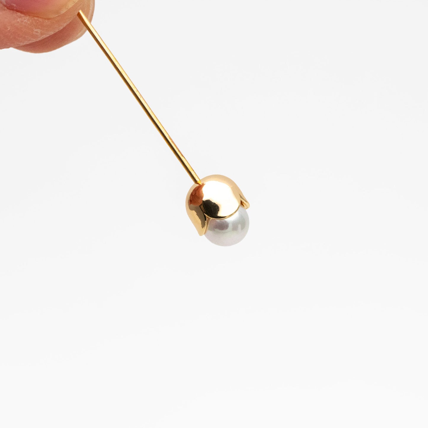 20pcs Gold Floral Bead Caps 6x5/ 7x7mm, Gold plated Brass, Lead Nickel Free (GB-054)