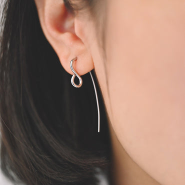 10pcs Gold/ Rhodium plated Brass Ear Hooks 38X13mm, Simple Earwires Earring Components (GB-3844)