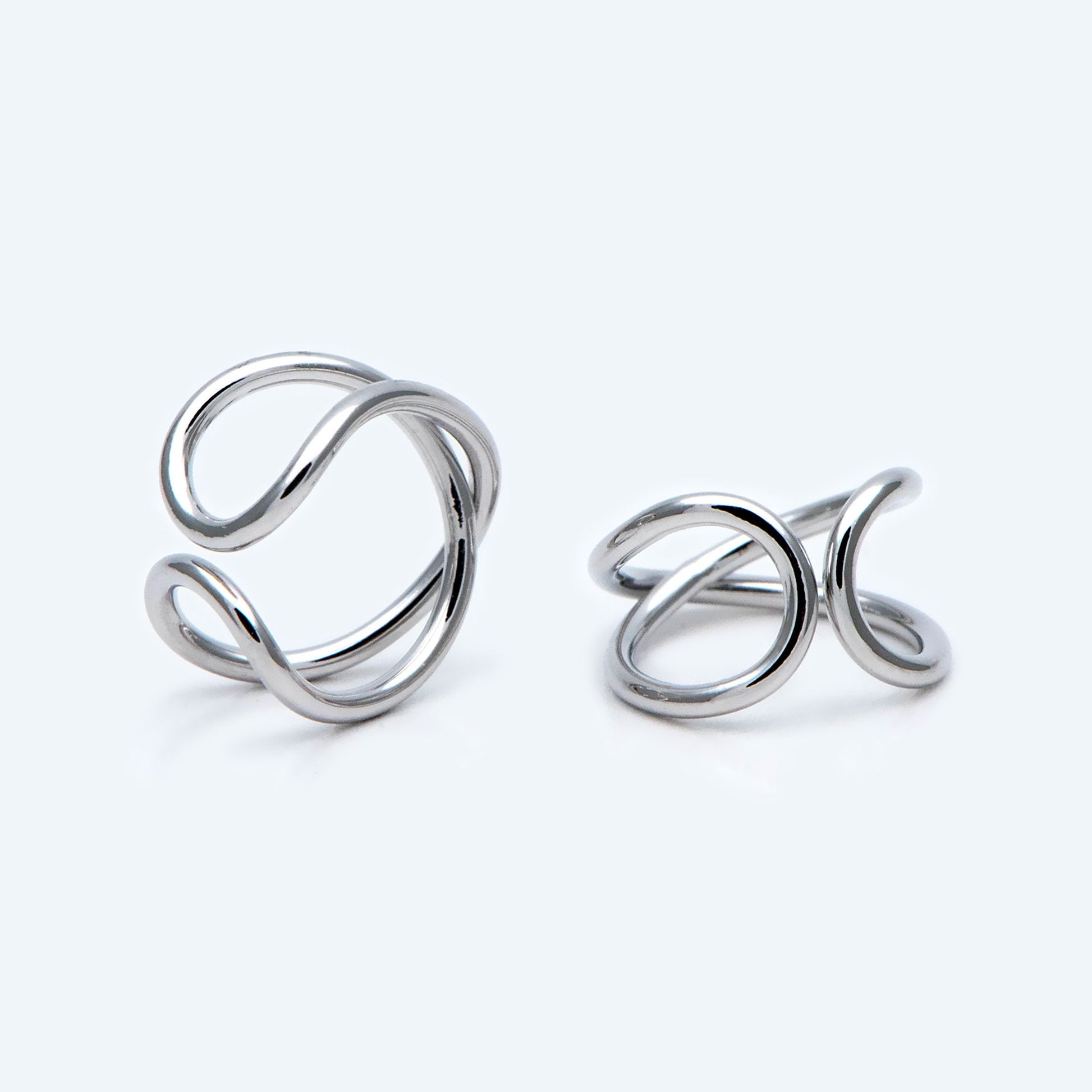 10pcs Gold/ Silver tone Ear Cuff, Cartilage, Dainty Earcuff Earring (GB-1452)