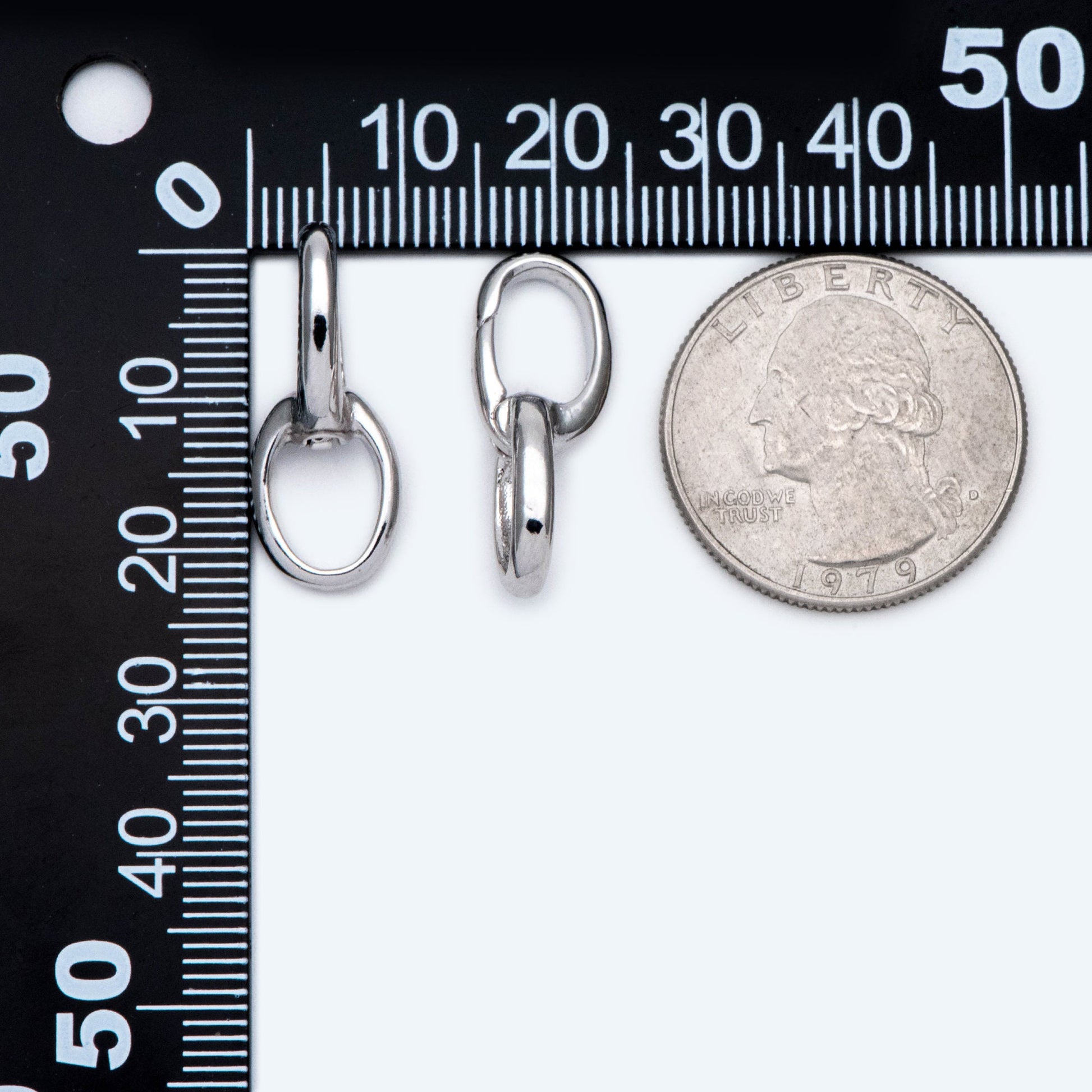 10pcs Gold/ Silver tone Snap Hook,25x10mm, Metal Spring Clasp, Lobster Clasps (GB-1686)