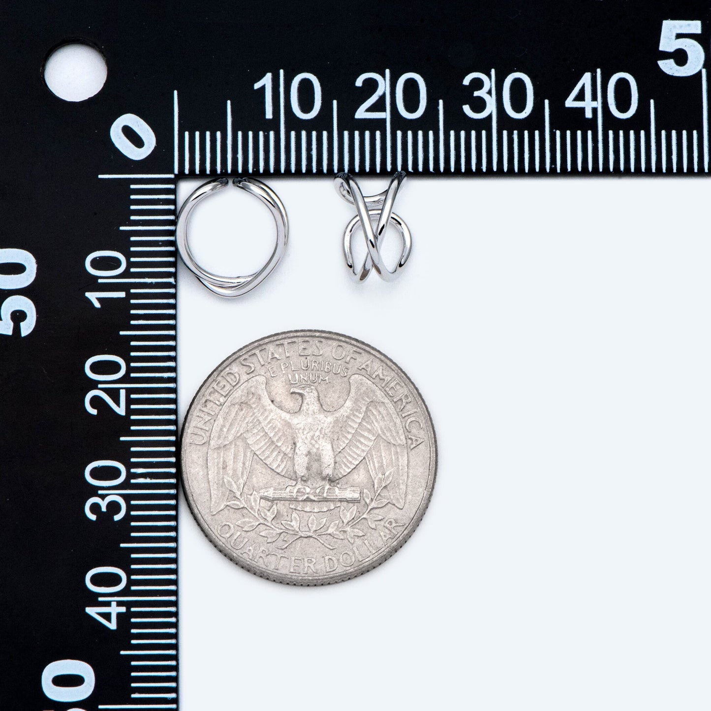 10pcs Gold/ Silver tone Ear Cuff, Cartilage, Dainty Earcuff Earring (GB-1452)