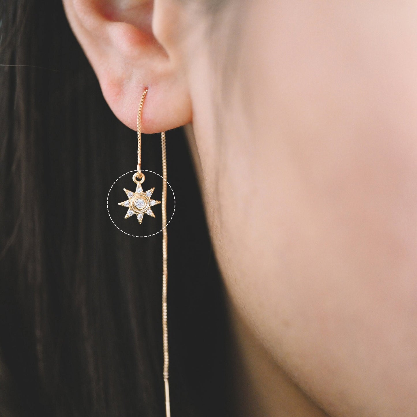 10pcs CZ Pave Gold Sun Charms, Sun Pendants, Jewelry Making, Diy Material, Jewelry Supplies (GB-1658-E)