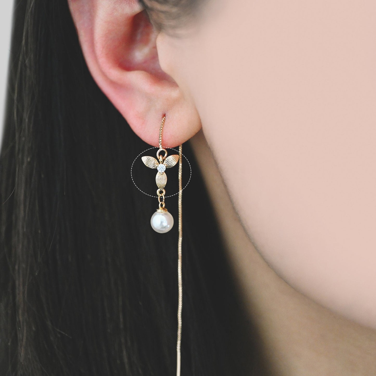 10pcs CZ Pave Gold Leaf Charms 11x10.5mm, Mini Flower Connector Pendants (GB-3780-F)