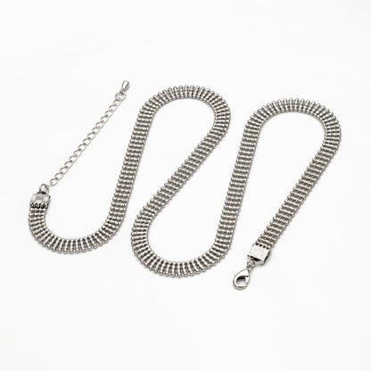 Gold/ Silver Multi Strand Ball Chains 6.2mm, Finished Bracelet/ Anklet/ Necklace with Extender Chain, Ready to Wear (#LK-233)