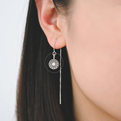 10pcs Gold/ Silver Tone CZ pave Filigree Coin Charm, Earring Findings, Jewelry Making, Diy Material, Jewelry Supplies (GB-1920)