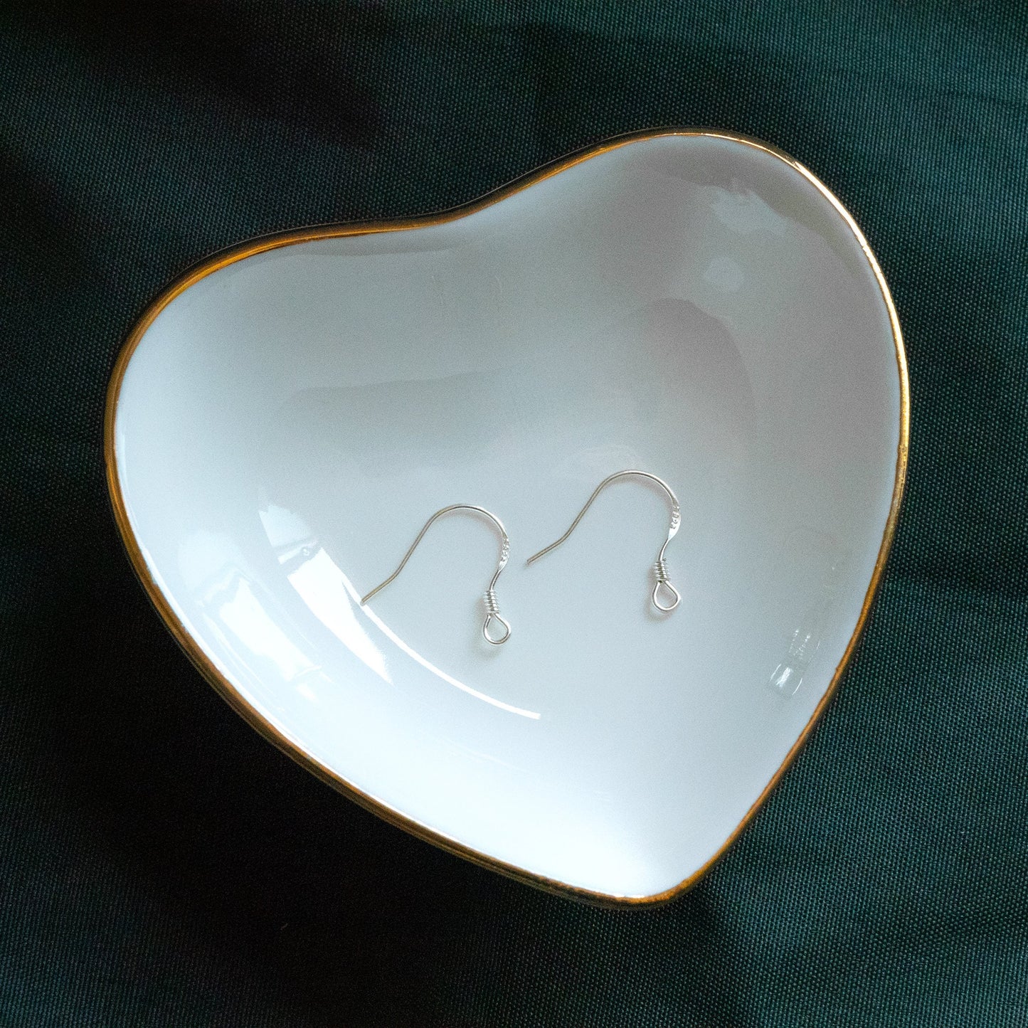 10pcs Sterling Silver Earring Hooks 15mm, Gold/ Rhodium plated .925 Silver Earwires Wholesale (CY-003)