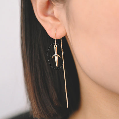 10pcs Gold/ Silver Shuriken Charm, Dirk Charm, Weapon Charm, Sword Charm, Dagger Charm (GB-2185-C)