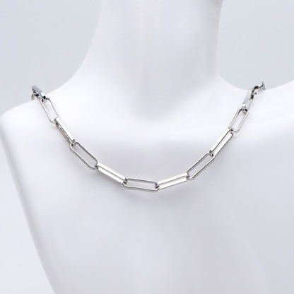 Gold/ Silver Long Oval Chains, Link Size 14.5x4.5mm, 18K Gold/ Rhodium plated Brass, Quality Craft Jewelry Supplies(#LK-475)/ 1 Meter=3.3 ft