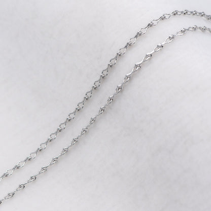 Gold/ Silver tone Link Chains 3.5mm, Real 18K Gold/ Rhodium plated Brass, Quality Specialty Chain Wholesale (#LK-231)/ 1 Meter=3.3 ft