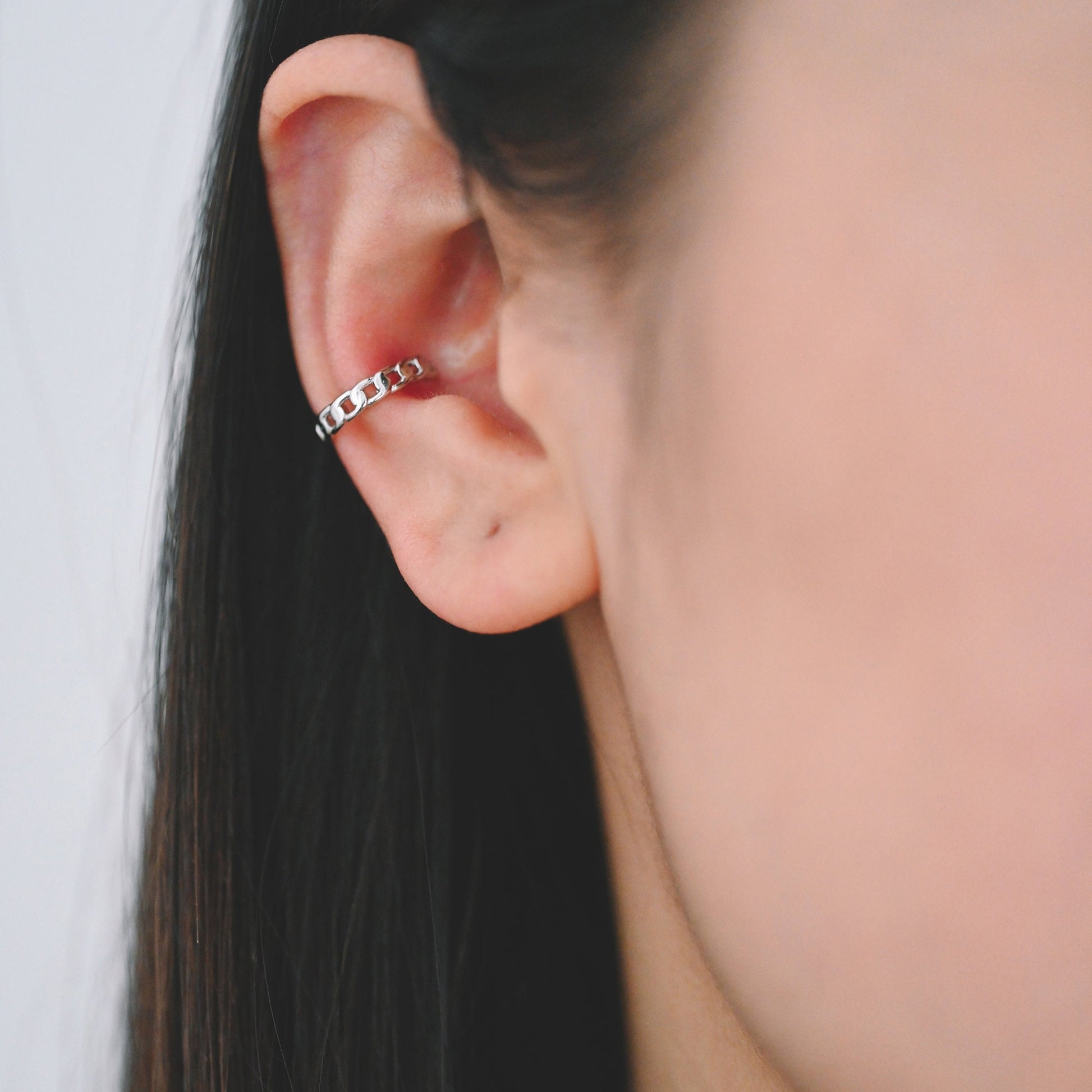 10pcs Gold/ Silver/ Rose Gold Ear Cuff, Cartilage Ear Cuff, Gold/ Rhodium Plated Ear Cuff, Chain Ear Cuff, Cartilage Earrings (GB-2826-C)