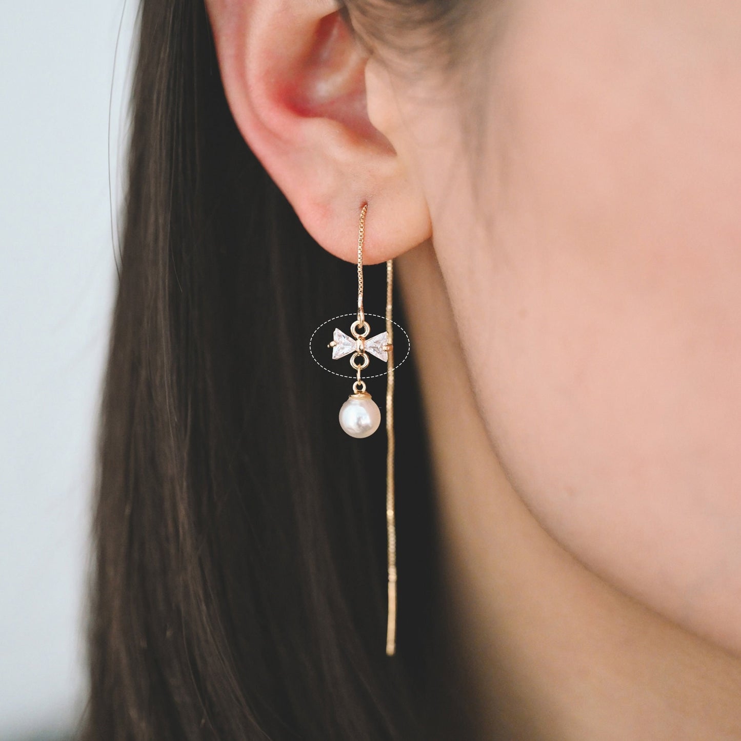 10pcs Gold Bowknot Charm Connectors, CZ Pave Mini Bow Charms (#GB-2947-B)