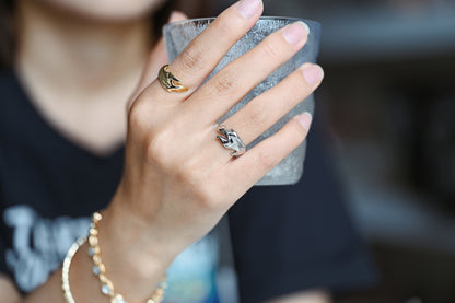 4pcs Gold Finger Ring, Everyday Ring, Modern Style Ring, Fashion Rings, minimalist ring (#GB-2670)