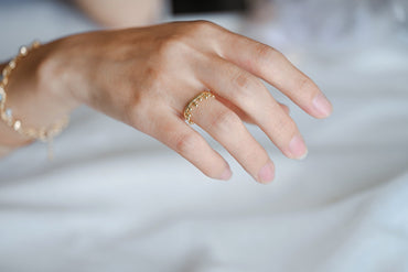 4pcs Gold Crown Ring, Adjustable Rings, King Ring, Everyday Ring, Queen Ring, Modern Style Ring, Fashion Rings (#GB-2808)