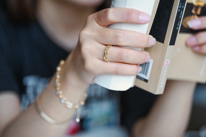 4pcs Gold Crown Ring, Adjustable Rings, King Ring, Everyday Ring, Queen Ring, Modern Style Ring, Fashion Rings (#GB-2808)